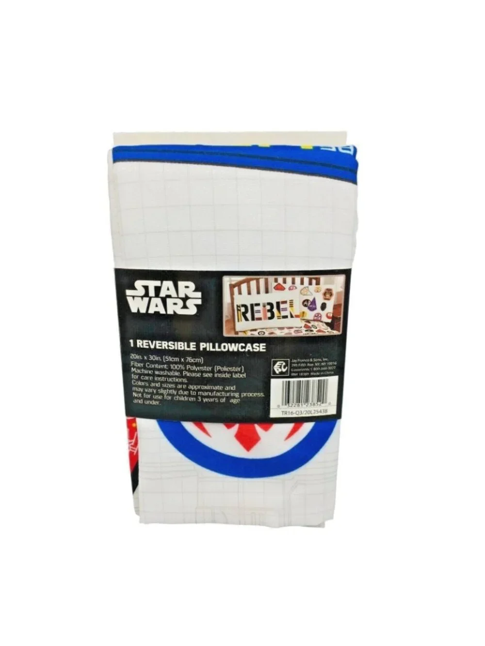 Star Wars Reversible Pillowcase 20x30